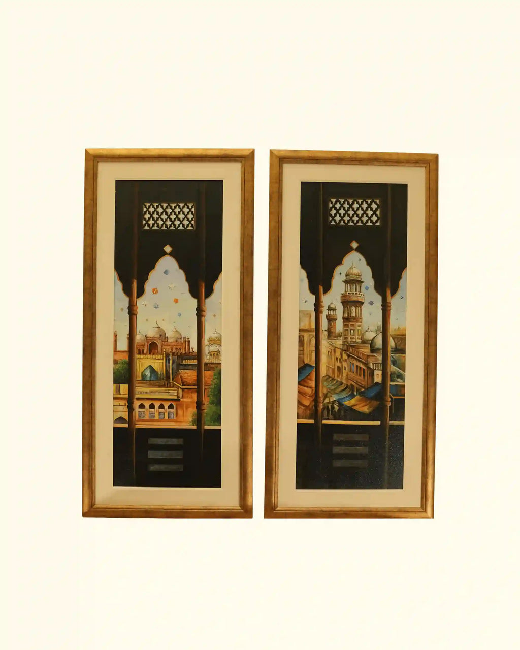 Jharokha-e-Lahore – A Diptych (Set)